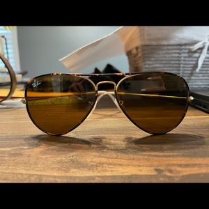 RayBan tortoise aviators